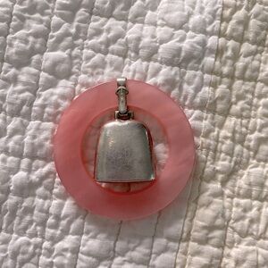 Sterling silver teething ring